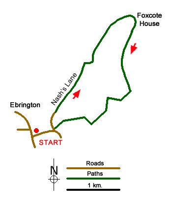 Route Map - Walk 3212
