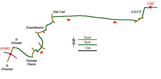 Walk 3215 Route Map