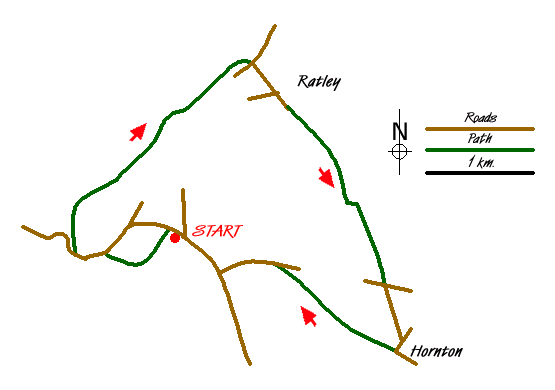 Route Map - Walk 3222