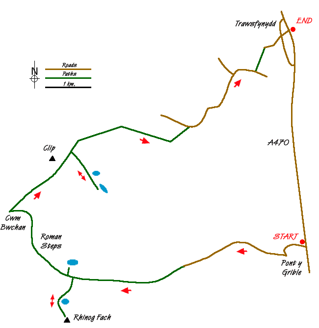 Route Map - Walk 3227