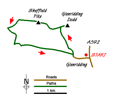 Route Map - Walk 3232