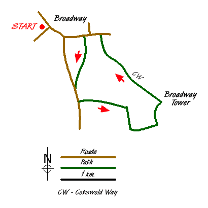 Route Map - Walk 3250