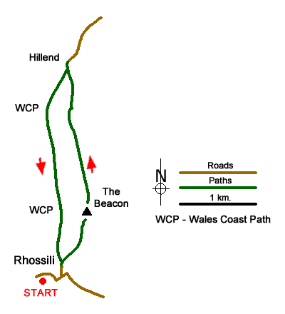 Walk 3258 Route Map