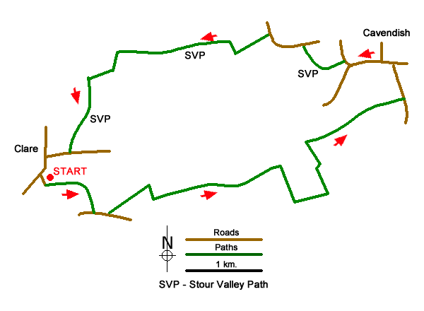 Walk 3263 Route Map