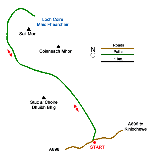 Walk 3268 Route Map