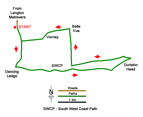 Route Map - Walk 3286
