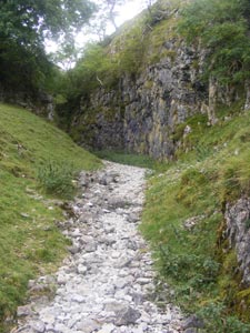 The entrance to the Conistone Dib