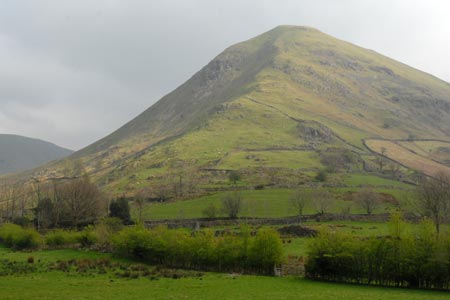 A final look at Hartsop Dodd shows the line of ascent