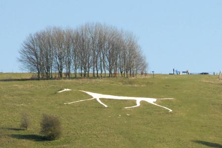 The White Horse on Hackpen Hill