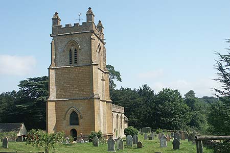 The church at Temple Guiting