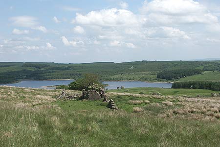 Stocks Reservoir from above Hollins House