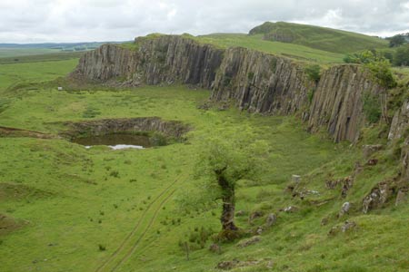 Hadrian's Wall - Walltown Crags