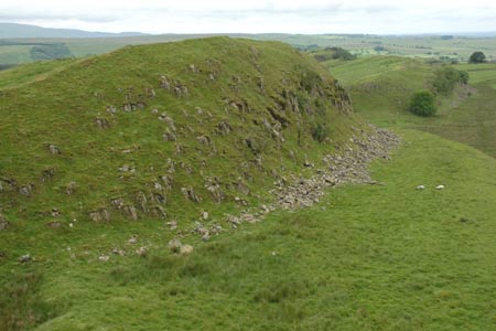 Hadrian's Wall - near Alloa Lea