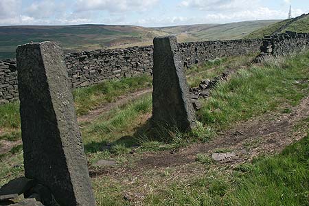 Walled packhorse routes take you to Windy Hill
