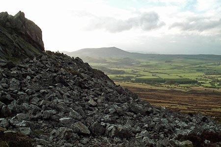 Corndon Hill from the Stiperstones