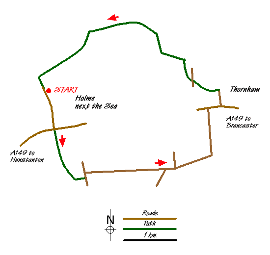 Walk 3306 Route Map