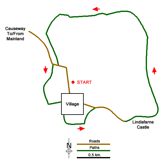 Walk 3344 Route Map