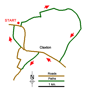 Walk 3348 Route Map