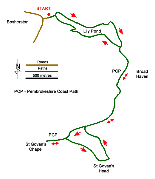 Walk 3365 Route Map