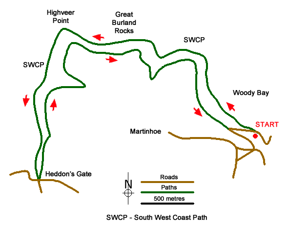 Route Map - Walk 3390