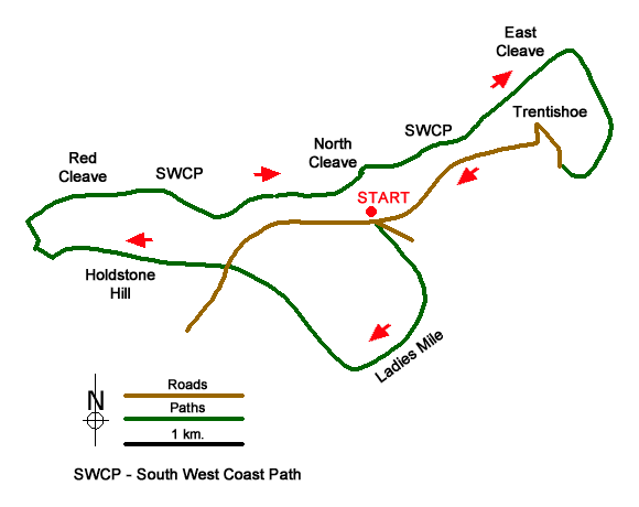 Route Map - Walk 3394