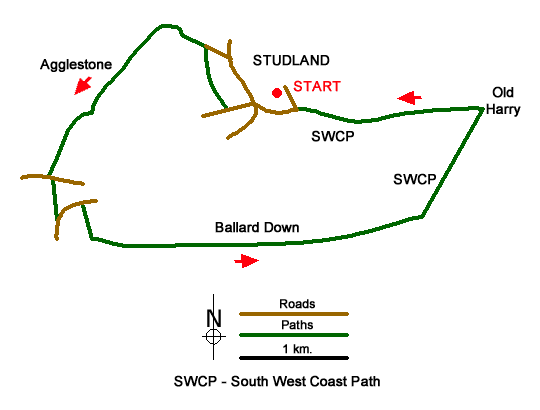 Walk 3396 Route Map