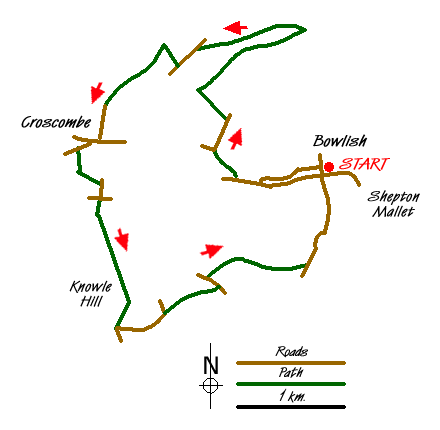 Route Map - Walk 3399