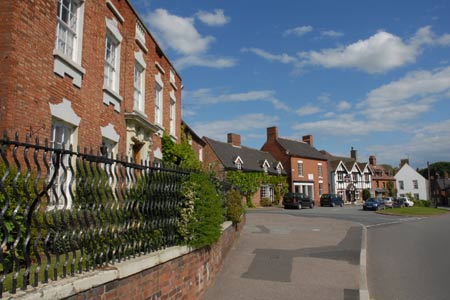 Abbots Bromley - the centre of the village
