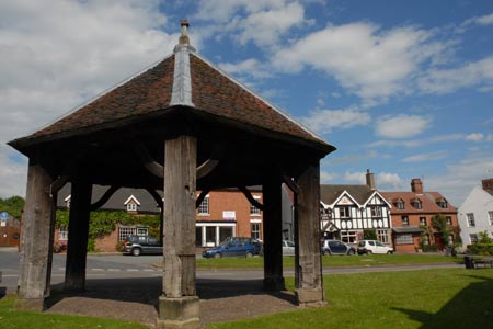 Abbots Bromley - the Market Place & Butter Cross