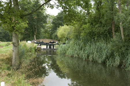 Drungewick Lock, Wey & Arun canal, Loxwood