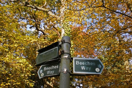 Signposts on the Beeches Way