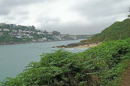 The approach to Salcombe
