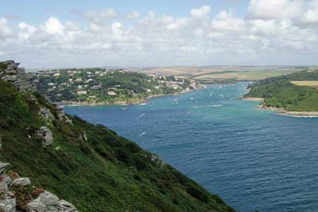 Salcombe as seen from Sharp Tor