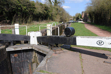 Lock 57, Worcester and Birmingham Canal