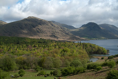 Photo from the walk - High Birkhow & Low Wood from Wast Water