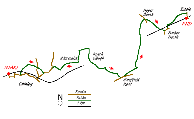 Walk 3407 Route Map