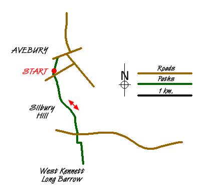 Walk 3417 Route Map