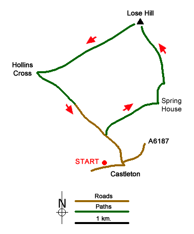 Walk 3426 Route Map