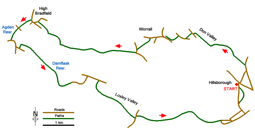 Walk 3436 Route Map