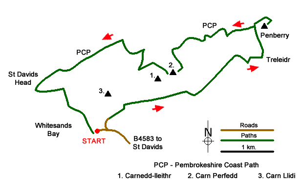Route Map - Walk 3483