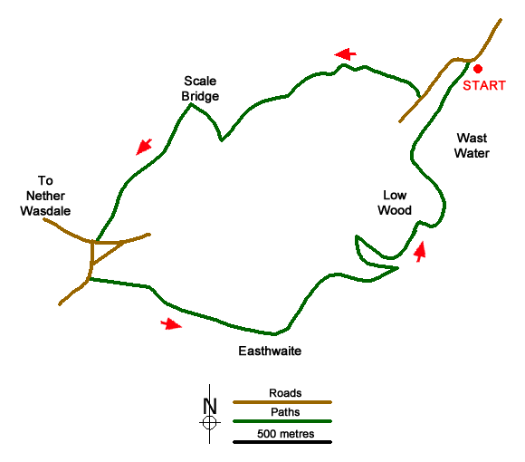 Walk 3485 Route Map