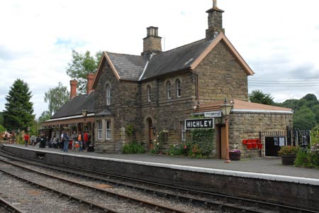 Highley Station on the Severn Valley Railway