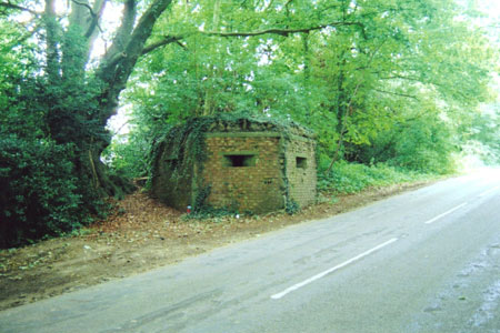 WWII pill box near Aldenham, Watford