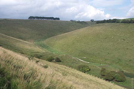 Fairy Dale typical of a Yorkshire Wolds dry valley