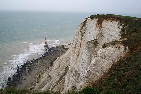 The lighthouse at Beachy Head