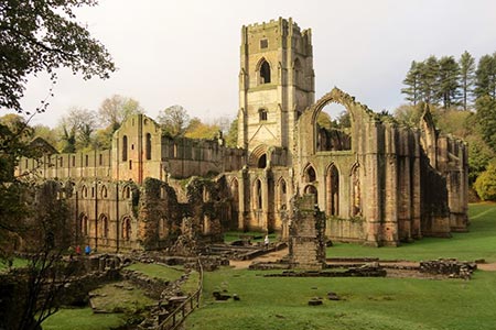 Photo from the walk - Fountains Abbey & Markenfield Hall