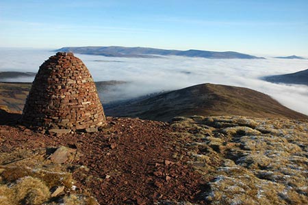 Cairn on Carn Pica, Brecon Beacons NP
