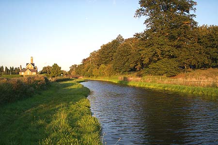View downstream at the New River