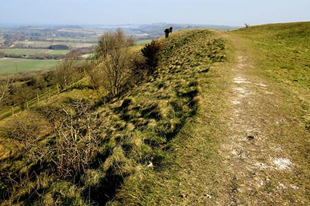 Photo from the walk - Beacon Hill near Burghclere