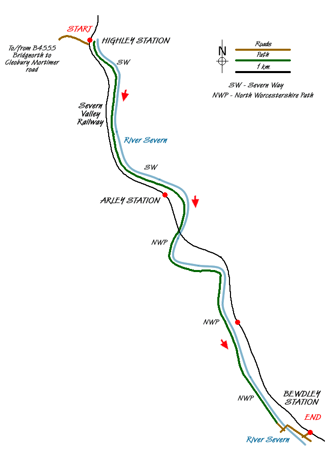 Route Map - Walk 3504